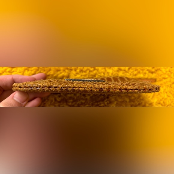 Dooney & Bourke Snakeskin Suede & Leather Wallet - Picture 5 of 7